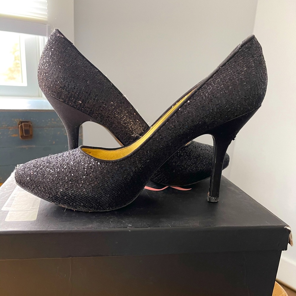 Nina Zelda sparkle heels Sz 9